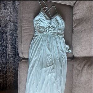 Dusty Sage David’s Bridal Dress